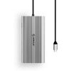 Orico Xdr 12in1 USB-C Docking Station USB-A USB-C Hdmi 4K Vga RJ45 Gigabit Pd 100W Sd And Microsd Card Reader - Silver -XDR-X22-SV-Bp - (ORICO-XDR-X22-SV-BP)
