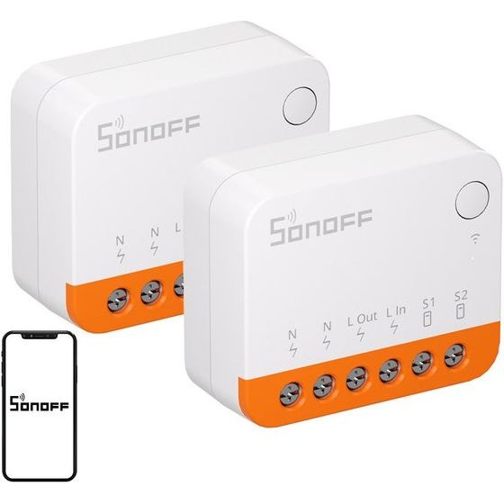 Sonoff MINIR4 (Extreme) ���������, ��� 2 �������� - (MINIR4 2Pack)