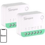 Sonoff MINIR4M (Extreme) Matter Switch, ��� 2 �������� - (MINIR4M 2Pack)