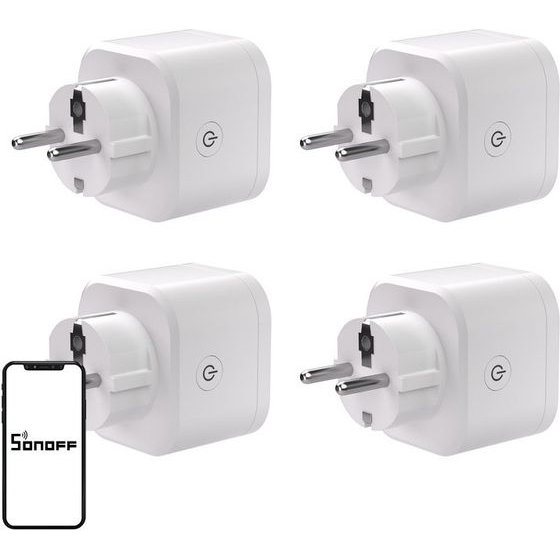 Sonoff S61s Matter ��������� ����� ���� Wi-Fi, ���������� 4 �������� - (S61STpf 4pac)
