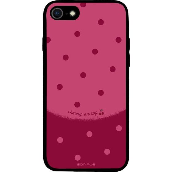 Sonique ���� Delulu Polka Era Series ��� Apple iPhone 7 / iPhone 8 / iPhone SE 2020 / iPhone SE 2022 Top Cherry
