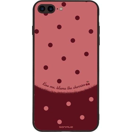 Sonique ���� Delulu Polka Era Series ��� Apple iPhone 7 Plus / iPhone 8 Plus Blame Cherries