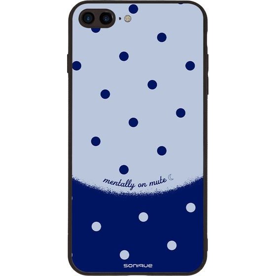 Sonique ���� Delulu Polka Era Series ��� Apple iPhone 7 Plus / iPhone 8 Plus Blue Mentally