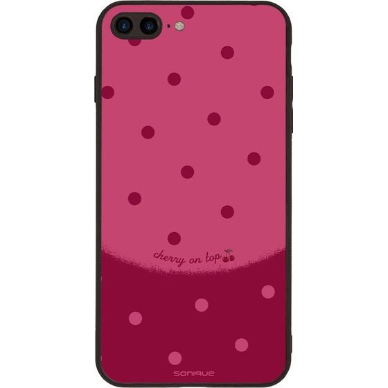 Sonique ���� Delulu Polka Era Series ��� Apple iPhone 7 Plus / iPhone 8 Plus Top Cherry