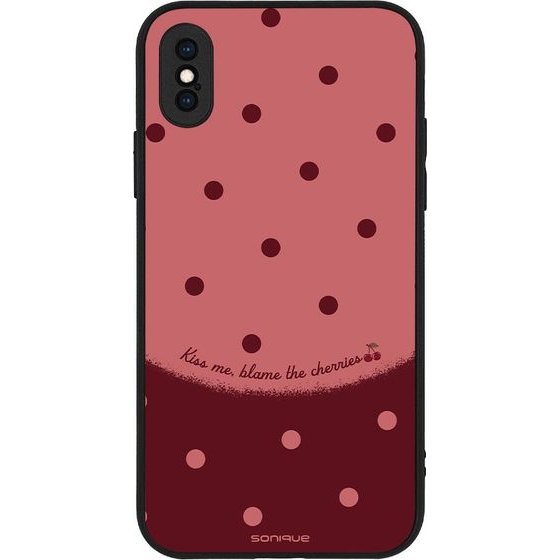 Sonique ���� Delulu Polka Era Series ��� Apple iPhone X / iPhone XS Blame Cherries