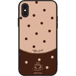 Sonique ���� Delulu Polka Era Series ��� Apple iPhone X / iPhone XS Coffee First