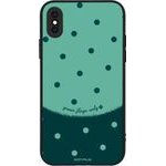 Sonique ���� Delulu Polka Era Series ��� Apple iPhone X / iPhone XS Green Flags