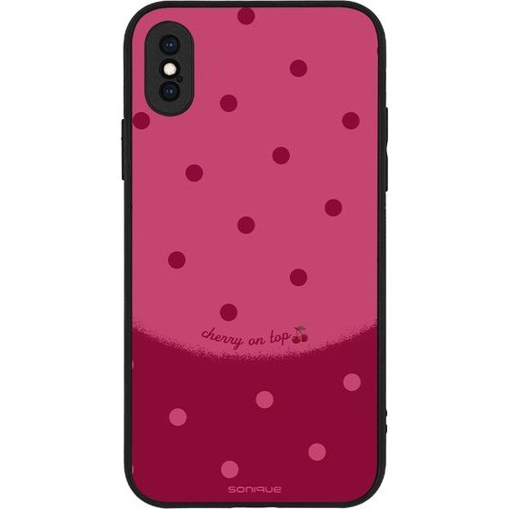 Sonique ���� Delulu Polka Era Series ��� Apple iPhone X / iPhone XS Top Cherry