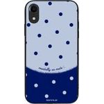 Sonique ���� Delulu Polka Era Series ��� Apple iPhone XR Blue Mentally