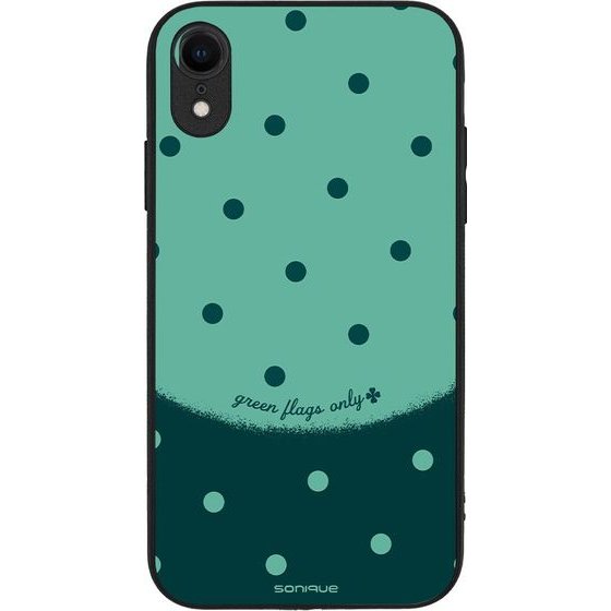 Sonique ���� Delulu Polka Era Series ��� Apple iPhone XR Green Flags