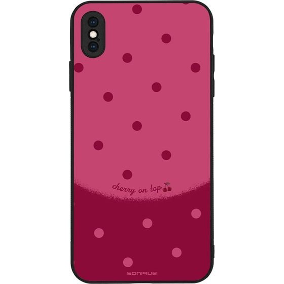 Sonique ���� Delulu Polka Era Series ��� Apple iPhone XS MAX Top Cherry
