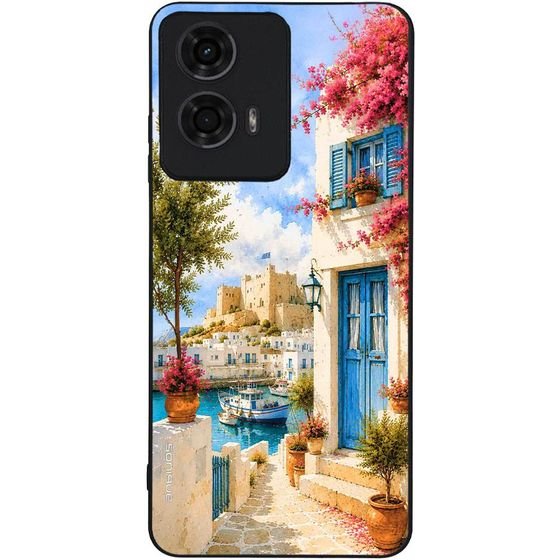 Sonique ���� Greek Island Muse Series ��� Motorola Moto G04 4G / Moto G04s 4G / Moto G24 4G / Moto G24 4G Power / Moto E14 4G �������� ������