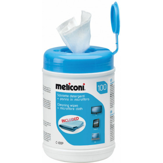 MELICONI 621005 C-100P CLEANING WIPES - (8006023131761)