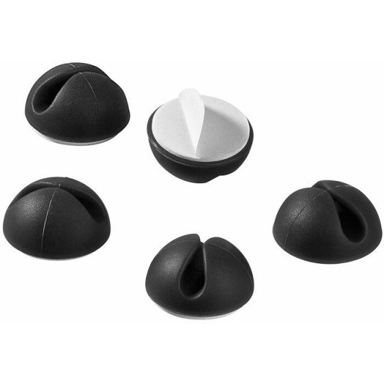 95040 CABLE MANAGEMENT 5PCS SET BLACK - (4040849950407)