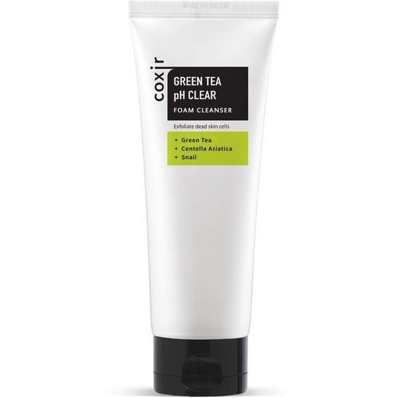 Coxir Green Tea pH Clear Foam Cleanser 150ml - (0188)