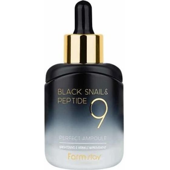 Farmstay Black Snail & Peptide 9 Perfect Ampoule 35ml - (1044)