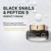 Farmstay Black Snail & Peptide 9 Perfect Cream 55ml - (1043)
