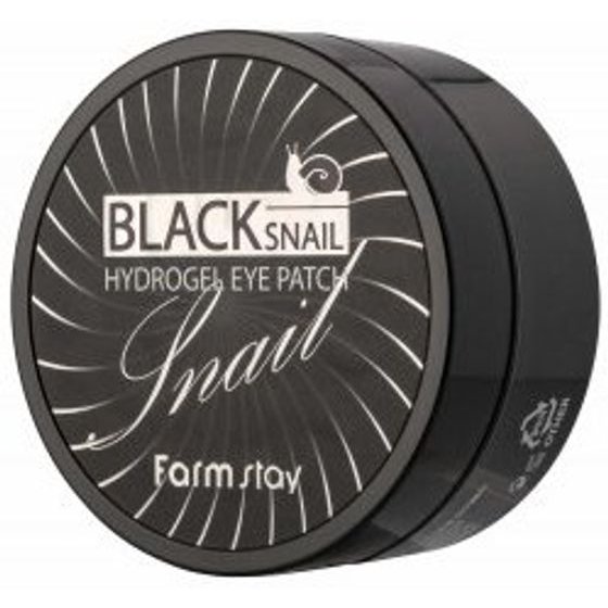 Farmstay Black Snail Hydrogel Eye Patches 60pcs - (0256)
