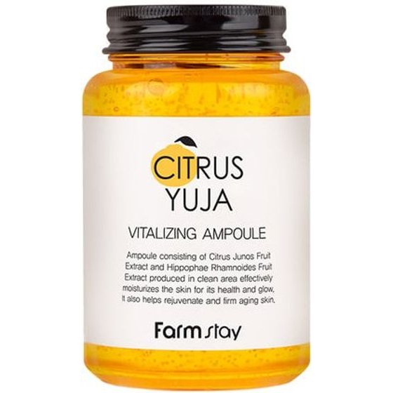 Farmstay Citrus Yuja Vitalizing Ampoule 250ml - (0239)
