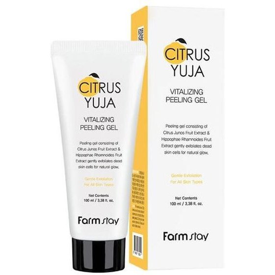 Farmstay Citrus Yuja Vitalizing Peeling Gel 100ml - (1408)