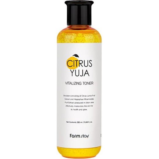 Farmstay Citrus Yuja Vitalizing Toner 280ml - (0269)