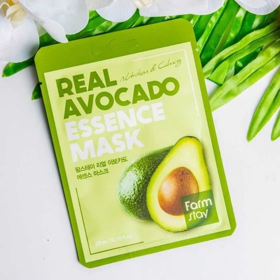 Farmstay Real Avocado Essence Mask - (0628)