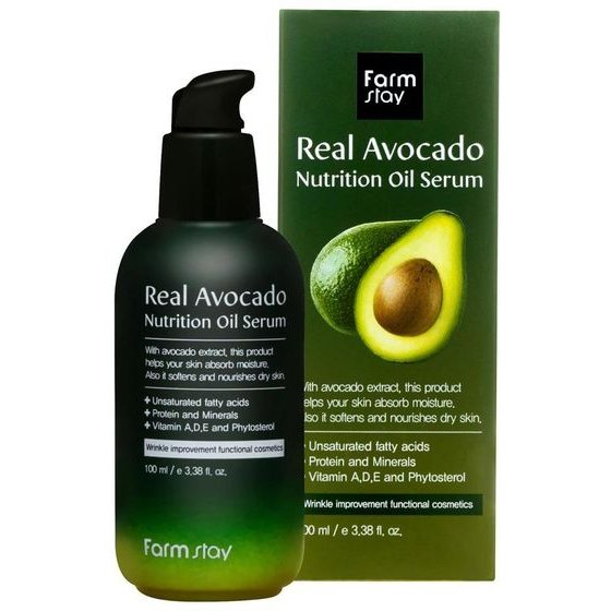 Farmstay Real Avocado Nutrition Oil Serum 100ml - (1553)