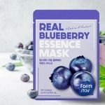 Farmstay Real Blueberry Essence Mask - (0626)