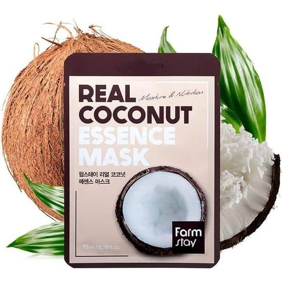 Farmstay Real Coconut Essence Mask - (0558)