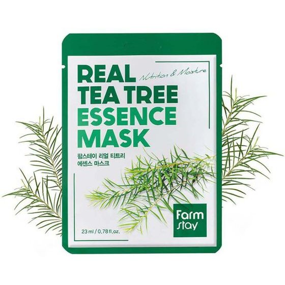 Farmstay Real Tea Tree Essence Mask - (0802)