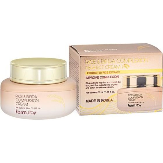 Farmstay Rice & Bifida Complexion Perfect Cream 55ml - (1320)