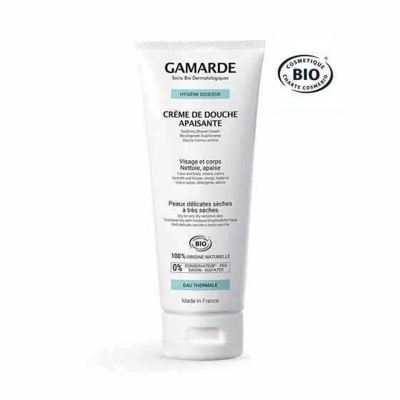 Gamarde Soothing Shower Cream - ������������� ����� ����� ��� ����� & ���������� ����������� BIO 200ml - (1281)