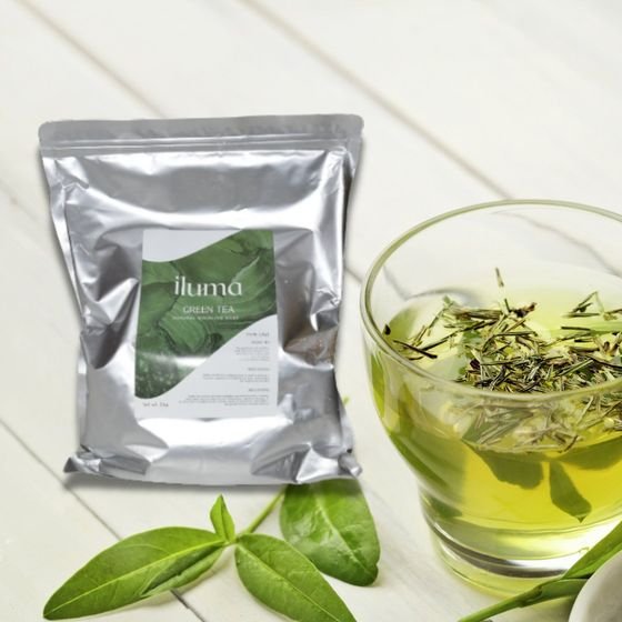 Iluma Powder Modeling Green Tea Mask 1Kg - (1331)