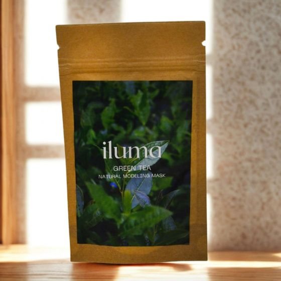 Iluma Powder Modeling Green Tea Mask 200gr - (1263)