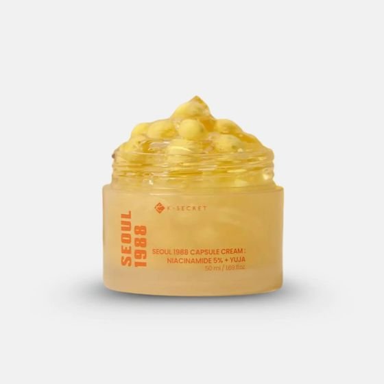 Ksecret Capsule Cream: Niacinamide 5% + Yuja 50ml - (1382)