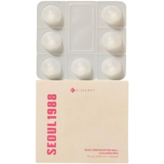 Ksecret Seoul 1988 Boosting Ball: Collagen 100% 7 �������� * 35mg - (1395)
