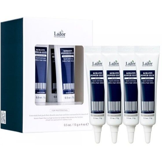 Lador Hair Keratin Power Glue 4x15ml - (0401)