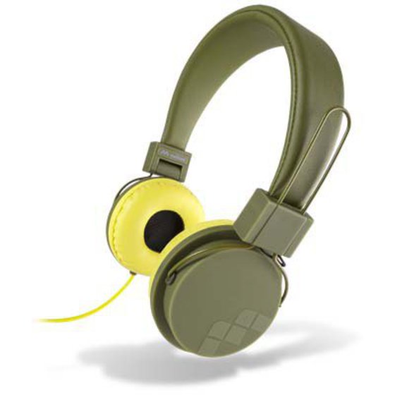 MELICONI 497390 MYSOUND SPEAK STREET MILITARY ON-EAR STEREO HEADPHONE (WITH MICR - (8006023232512)