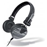 MELICONI 497393 MYSOUND SPEAK DENIM BLACK ON-EAR STEREO HEADPHONE (WITH MICROPHO - (8006023232574)